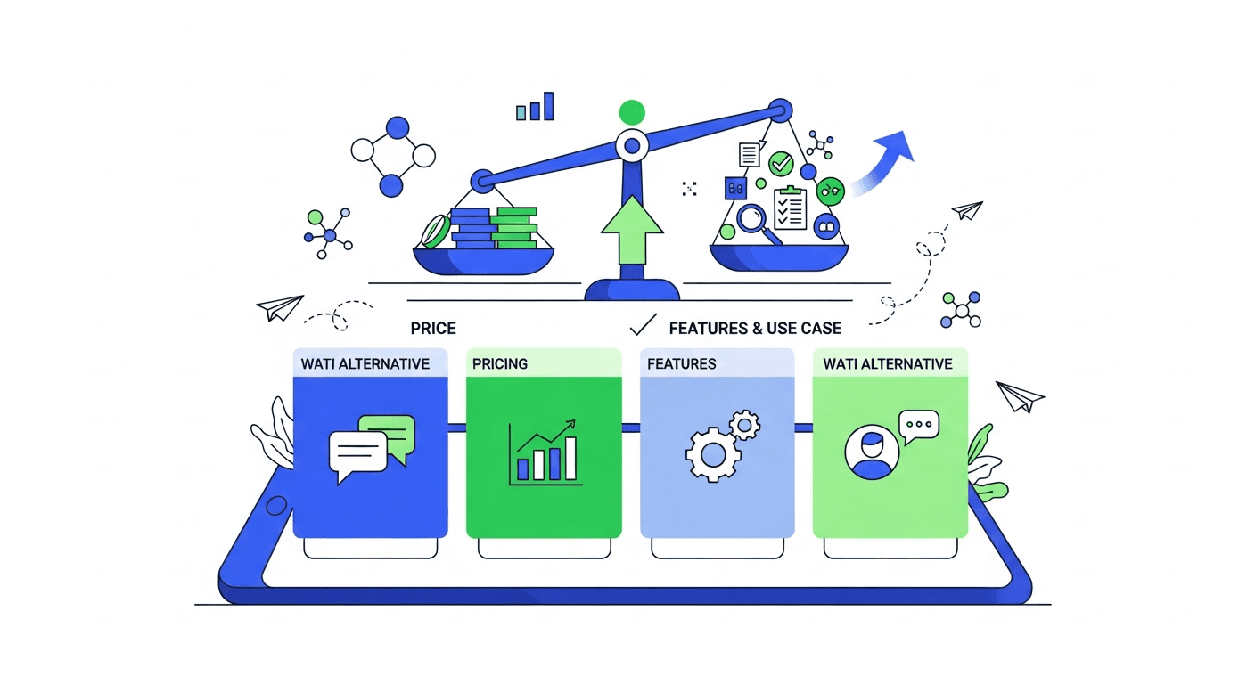 Best Wati Alternatives for Indian SMBs in 2026 (Compared by Price, Features & Use Case)