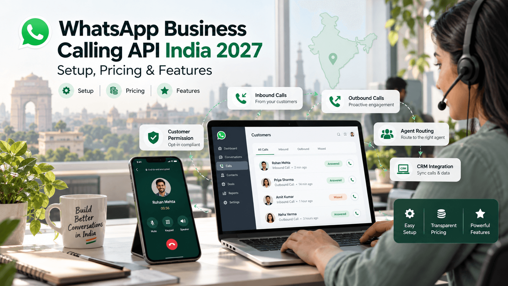 WhatsApp Business Calling API India 2027: Setup, Pricing & Features